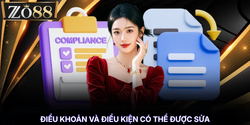 Điều khoản và điều kiện có thể được sửa