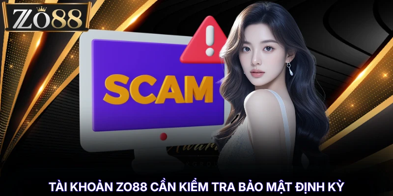 Có Lừa Đảo Không - Đối Chiếu Tin Đồn Và Dấu Hiệu Uy Tín % Tài khoản ZO88 cần kiểm tra bảo mật định kỳ