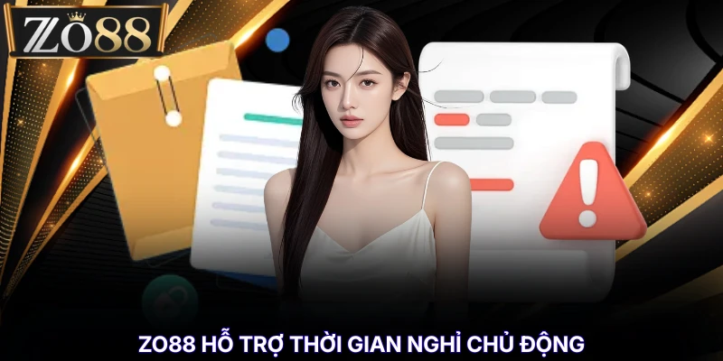 Chơi Game Có Trách Nhiệm - Giới Hạn An Toàn Khi Chơi % ZO88 hỗ trợ thời gian nghỉ chủ động